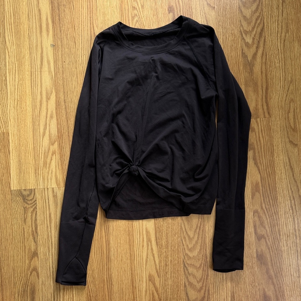 Lululemon Black Long Sleeve Women's Top